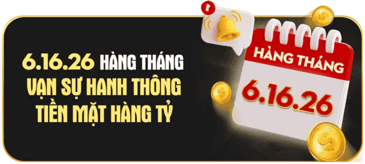 Tiền thưởng chào mừng VIP b52